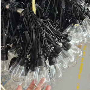 Al Aire Libre LED resistente a la intemperie probado 65 pies 20 bombillas repelente de mosquitos luces de cadena para Patio patio trasero cubierta Camping - Product Image 3