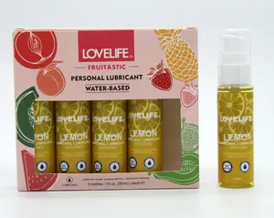 Lovelife-aceite de masaje corporal, lubricante sexual de fresa, Anal, vaginal, lubricante personal