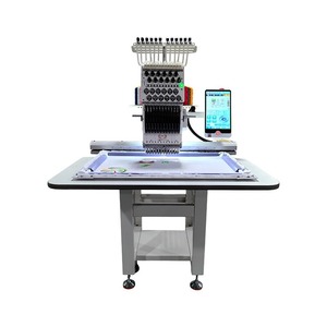 Shangchen JUNMA Series Computerized Embroidery Machine 500x800 Mm Fully Automatic For Fabric Commercial Use - Product Image 4