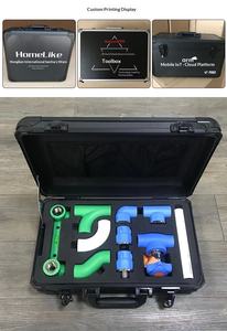 <span class=keywords><strong>Maletín</strong></span> Portaherramientas Personalizado de Aluminio Negro, Caja de <span class=keywords><strong>Herramientas</strong></span> para Uso Doméstico, Peluquería, <span class=keywords><strong>Maletín</strong></span> con Cerradura de 15 Pulgadas, Caja de Seguridad - Product Image 6