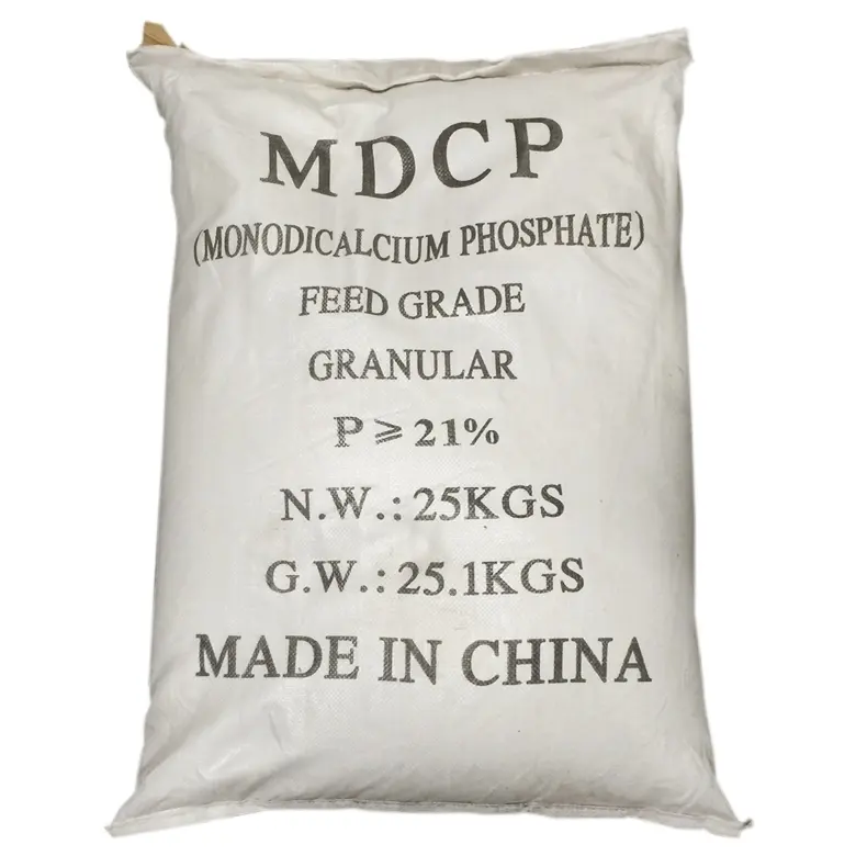 Alimentação grau mdcp 21% fosfosco monodicalciano granel para suíno e ruminante animal