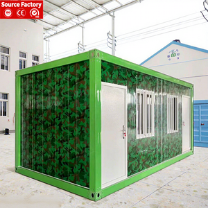 Maison conteneur préfabriquée mobile 40 pieds, bureau habitable, prix usine, installation rapide, démontable - Product Image 1