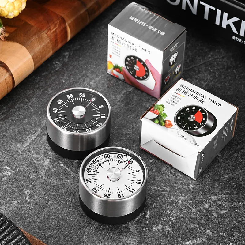 60 minuti Visual mini portatile magnetico meccanico timer da cucina timer digitale cooking show timer da cucina digitale per Barbecue