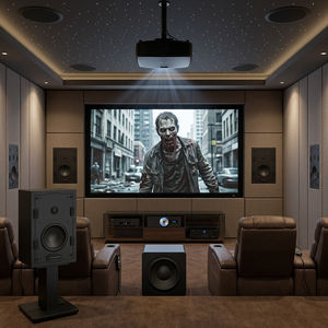 Sistema de Altavoces para Cine en Casa, Altavoces Metálicos de Alta Gama, Sistema de Altavoces de Bajos, Solución de Equipamiento para Cine en Casa de 6.5 Pulgadas - Product Image 2