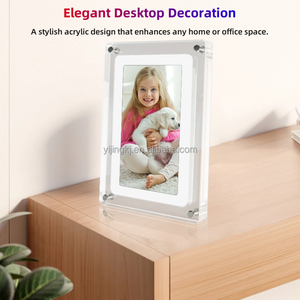 Giảm Giá 7 Inch Acrylic Màu Trắng Dọc Và Ngang Hiển Thị Hình Ảnh Kỹ Thuật Số Khung Không Có Internet - Product Image 5