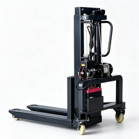 Nouveau chariot élévateur à fourche compact, portable et détachable, 300 kg, 1,6 m, à batterie, pour le levage d'éclairages de scène et de haut-parleurs, et le chargement/déchargement de marchandises