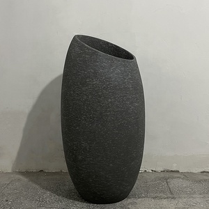 <span class=keywords><strong>Jardinière</strong></span> en fibre de verre créative nordique pour intérieur/<span class=keywords><strong>extérieur</strong></span> avec design classique, pots à fleurs sculptés à la main pour centre commercial et hôtel - Product Image 5