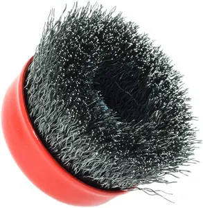 3" 75mm Round Cup Wire Brush Steel Wire Brush For Industrial Polishing
