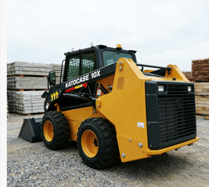 PENGIRIMAN GRATIS KATOCASE China Skid Steer <span class=keywords><strong>Loader</strong></span> 3.5ton EPA Yanmar Diesel Engine 61300W 0.6m Bucket Short Turning <span class=keywords><strong>Wheel</strong></span> <span class=keywords><strong>Loader</strong></span> - Product Image 2