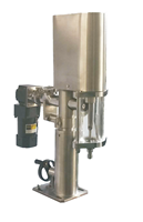 Machine de remplissage de poudre cosmétique de qualité alimentaire entièrement automatique de haute précision pour table, en acier inoxydable, pour sacs en plastique
