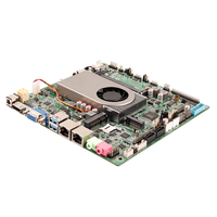 Nueva Placa Base Mini ITX Delgada con CPU Integrada Intel Skylake Serie U de 4.ª Generación, I3 4005U/I7 6650U, 4K HD-MI, Doble NIC, DDR3 16GB