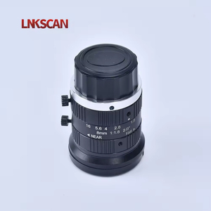 Lensa FA LINKSCAN 5MP untuk Mesin Visi, 2/3 inci, C-Mount, Fokus Tetap 8mm F1.8, Full Frame, Distorsi Rendah, Kaca Optik, Paduan Aluminium - Product Image 2