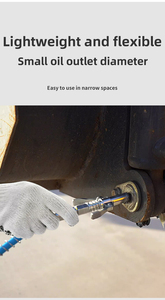 Coupleur <span class=keywords><strong>de</strong></span> pistolet à graisse 10000PSI buse <span class=keywords><strong>de</strong></span> graisse haute pression pompe à huile voiture seringue lubrifiant pointe réparation accessoires lubrifiant - Product Image 6