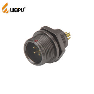 ST1212 WEIPU מחבר 2 3 4 5 <span class=keywords><strong>6</strong></span> 7 9 סיכות IP67 עמיד למים אבץ מתכת זכר מעגלי כבל מחבר - Product Image 2