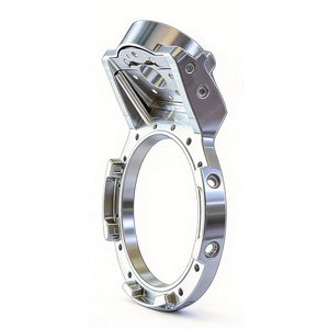 Pièces de rechange mécaniques robustes, usinage de l'aluminium, structure personnalisée, accessoires pour appareils industriels - Product Image 3