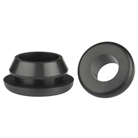 Rondelle en caoutchouc moulée sur mesure professionnelle pour la vente en gros, passe-fils en silicone, bouchon de trou étanche double face rond pour l'étanchéité des trous