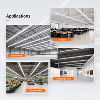 Modul Retrofit Trunking LED DALI2 Dimmable ClickFast untuk Pemugaran Pencahayaan Rantai Toko Ritel