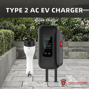 Nouvelle station de <span class=keywords><strong>recharge</strong></span> rapide pour véhicules <span class=keywords><strong>électrique</strong></span>s murale de type 1 AC de 7 kW, 11 kW, 22 kW, niveau 2, pour la maison et le commerce - Product Image 3