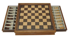 <span class=keywords><strong>Juego</strong></span> <span class=keywords><strong>de</strong></span> <span class=keywords><strong>ajedrez</strong></span> <span class=keywords><strong>de</strong></span> madera <span class=keywords><strong>para</strong></span> adultos y niños, <span class=keywords><strong>juego</strong></span> <span class=keywords><strong>de</strong></span> mesa con 32 piezas - Product Image 2