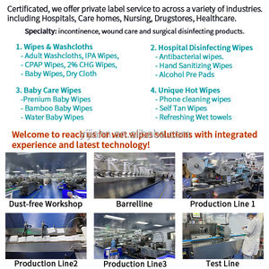 Lingettes humides miniatures personnalisées avec logo OEM, emballées individuellement, en petits paquets, pour usage unique, approvisionnement en gros - Product Image 6