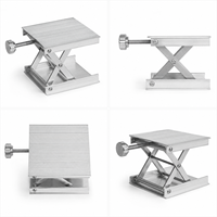 Plateforme de levage de laboratoire réglable en alliage d'aluminium de 90 mm pour niveau laser et plateforme de levage de laboratoire - Vente chaude