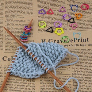 <span class=keywords><strong>Anneaux</strong></span> de marqueur de point en forme de chat pour fil à tisser, accessoires de <span class=keywords><strong>tricot</strong></span> de marqueur de couture à tricoter au crochet - Product Image 6