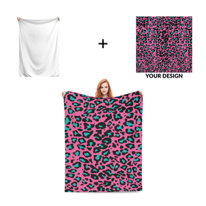 Manta de Franela Ultra Suave Personalizada de 40''x30'', Ligera, Estilo Vertical, para Todas las Estaciones, para Cama y Sofá, Teñida Lisa, Lavable a Máquina - Product Image 2