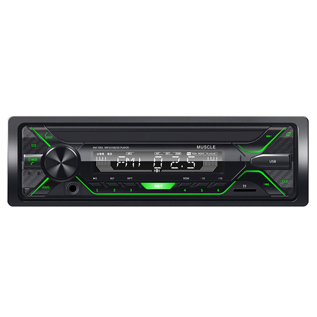 Pioner 1Din SD MP3 Player DVD Player Car Stereo Radio FM Aux Input Receiver USB With BT Audio