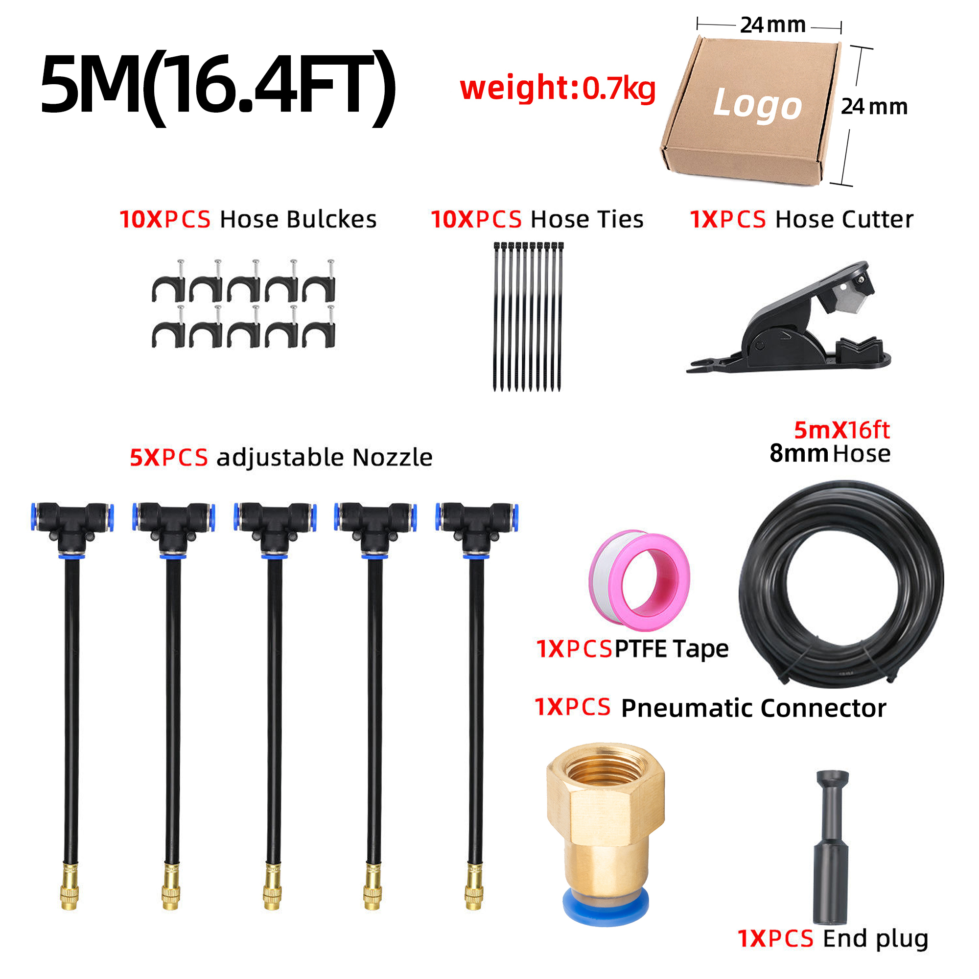 Bblack E1 Kit: 5m(16.4ft)