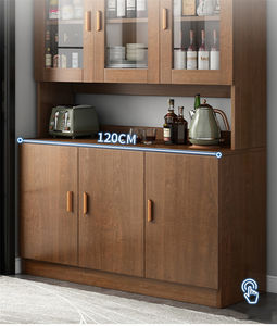 Mobilier de maison de luxe moderne, meubles de salon, salle à manger, cuisine, rangement <span class=keywords><strong>Buffet</strong></span>, armoires en verre, <span class=keywords><strong>Buffet</strong></span> en bois - Product Image 4