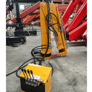 رافعة صغيرة سعة 1 طن للمقطورة الصغيرة قابلة للطي تصميم هيدروليكي مضخة محمولة للتنقل في المناطق الحضرية - Product Image 1