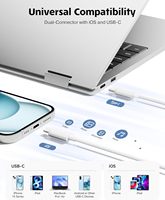 Lector de Tarjetas SD REXIAO RX-054 para iPhone, iPad, Cámara, USB-C, Ranura Dual para Tarjetas, USB 3.0, Compatible con Tarjetas SD/TF