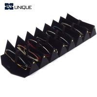 Étui de rangement pliable pour lunettes de soleil, organiseur de voyage pour plusieurs lunettes, présentoir à lunettes