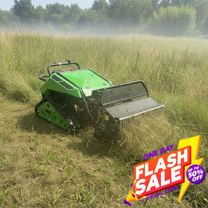 Free shipping 10.2KW EPA Engine Remote Control Lawn Mower Rotary Tilling Ditching Multi-Purpose Farm <b>Machinery</b> - Product Image 3