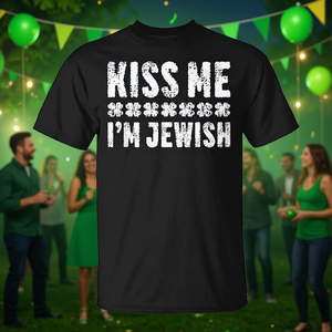 Maglietta 'Bacio-mi, sono ebreo' per San Patrizio - Prodotto Promozionale - Product Image 3