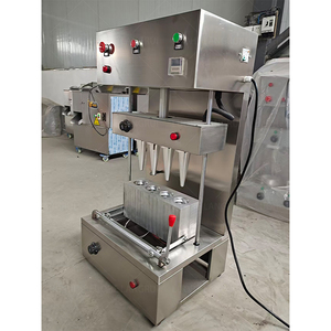 Machine à faire des cônes à pizza à prix abordable, machine à snacks, machine à cônes coniques pour la fabrication de pizzas - Product Image 6