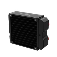 Radiateur de refroidissement à eau en aluminium double couche de 120 mm, échangeur de chaleur double couche de 45 mm d'épaisseur pour système de refroidissement à eau de PC