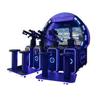 Jeu de tir en réalité virtuelle pour parc d'attractions intérieur, jeu d'arcade vidéo, machine de tir à monnayeur