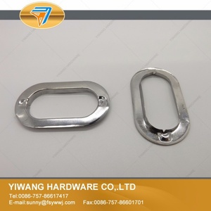 YIWANG Manufacture Iron Oval <b>Eyelets</b> and Grommets for Curtain Shoes - Product Image 5