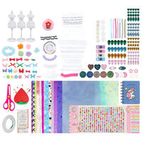 Kit de création de mode fantastique et science-fiction pour filles de 6 à 12 ans, plus de 1000 pièces |   Kit de couture DIY avec 6 mannequins, cadeau d'anniversaire pour enfants