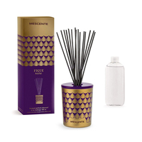 Pot de luxe personnalisé Mescente, bougie d'aromathérapie et diffuseur de roseau, ensemble cadeau de mariage