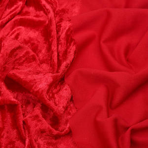 قماش من جلد الغزال اللامع مخملي ماسي ذهبي من أربعة جوانب مطاطي ومريح ومطبوع من الصوف المجمد للملابس ملابس منامة - Product Image 4