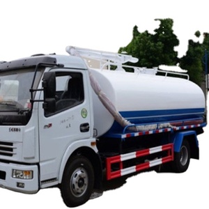 Piccola aspirazione per fognature e camion per la pulizia ad alta pressione 3000-4000L camion per acque luride sottovuoto camion cisterna settico - Product Image 1