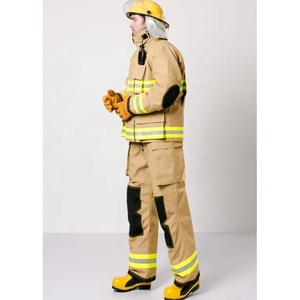Costume de lutte contre l'incendie structurel à 4 couches en aramide de haute qualité, certifié CE EN469.Nomex IIIA - Product Image 3