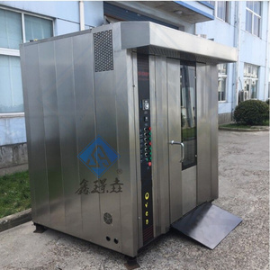 Four rotatif électrique/gaz/diesel XINJINGYAO avec circulation d'air chaud à 360° et convection à fort vent pour usage en boulangerie - Product Image 4