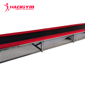 हेमोजिम जिमनास्टिक बच्चे ट्रापोलिन ट्रैक, 6 मीटर/8 मीटर/10 मीटर/12 मीटर अनुकूलित आकार के लिए टम्बल ट्रेम्पोलिन ट्रैक - Product Image 2