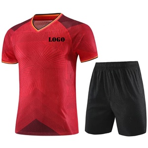 Camiseta de fútbol al por mayor de la mejor calidad tailandesa para jugar en casa, camiseta roja de fútbol para niños, camiseta de fútbol - Product Image 1