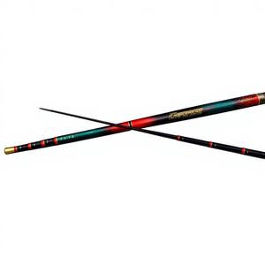 Usine de Fourniture OEM ODM Vente en Gros HINOMIYA Canne à Pêche Télescopique en Fibre de Carbone 98% pour la Pêche aux Crevettes, Grise, pour Utilisation en Eau Douce - Product Image 1