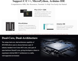 UeeKKoo RP2350-PiZero geliştirme kurulu 16GB depolama OLED ekran <span class=keywords><strong>Android</strong></span> OS ses kontrolü TF kart yuvası akıllı <span class=keywords><strong>Robot</strong></span> - Product Image 6