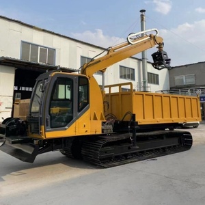 20ton Tải trọng kỹ thuật tất cả các địa hình DIESEL vận chuyển bánh xích Dumper loader LT200 - Product Image 2